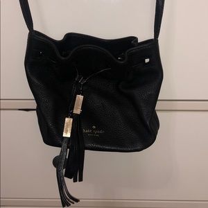 Kate Spade Black Bucket Purse